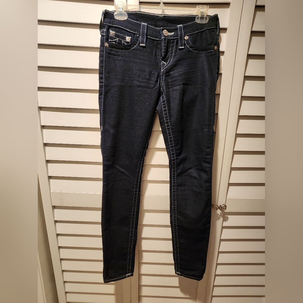 True Religion Leggings Size 26 Naturaline SN